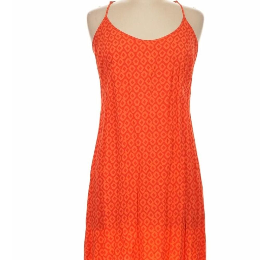 Old-navy Women's Orange and Red Dress